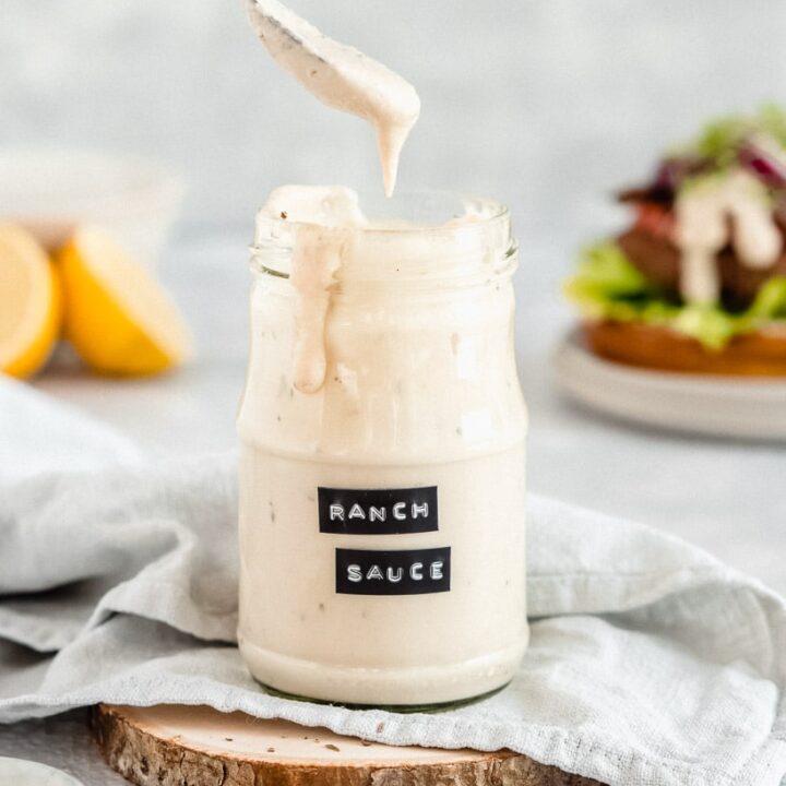 Big Ranch Sause Homemade Vegan Ranch Sauce - Wholefood Soulfood Kitchen
