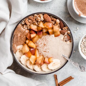 Apple Pie Smoothie Bowl by wholefoodsoulfoodkitchen.com
