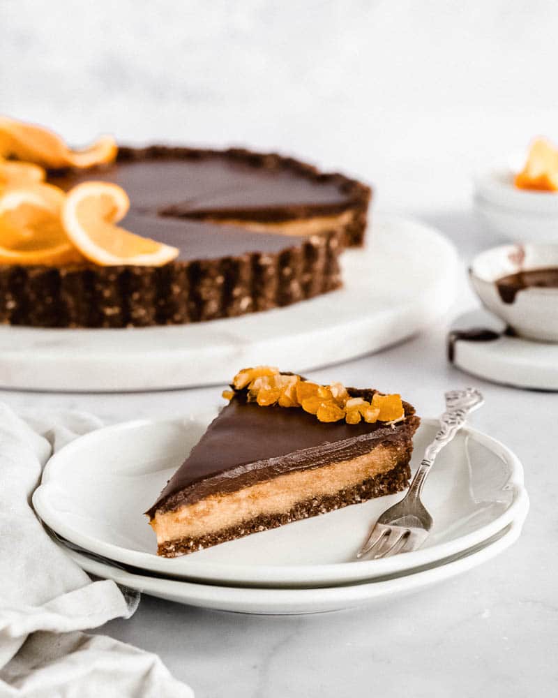 chocolate orange cheesecake by wholefood soulfood kitchen