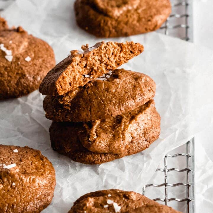 3 Ingredient Peanut Butter Cookies (no egg/ vegan) Wholefood Soulfood Kitchen