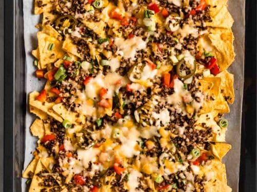 Nachos様 loaded-veggie-nachos-recipe-