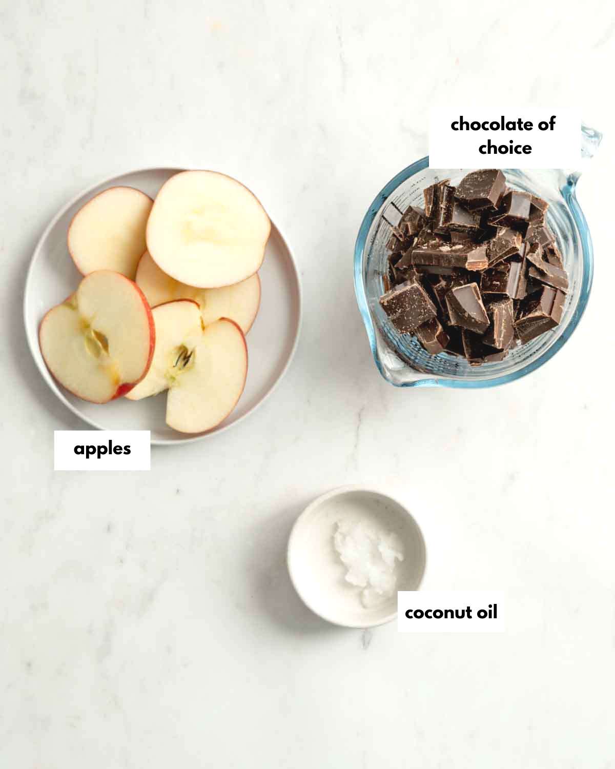 All ingredients needed to make this recipe.